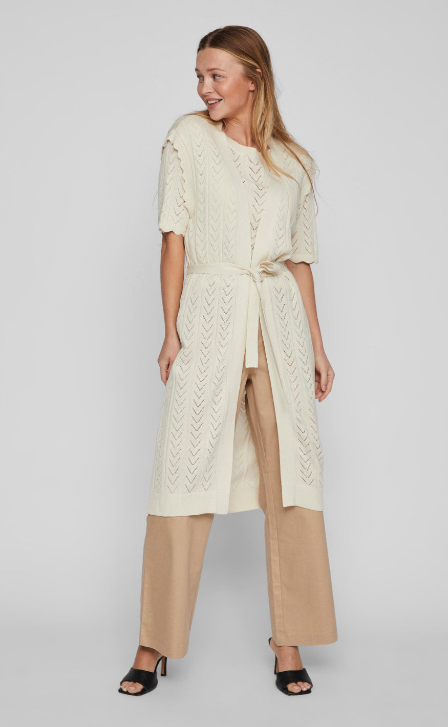 VILA Vest - Shelley - Birch
