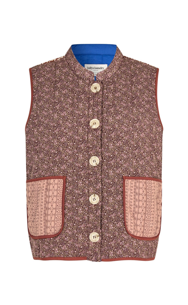 Lollys Laundry Vest - Cairo - Flower Print