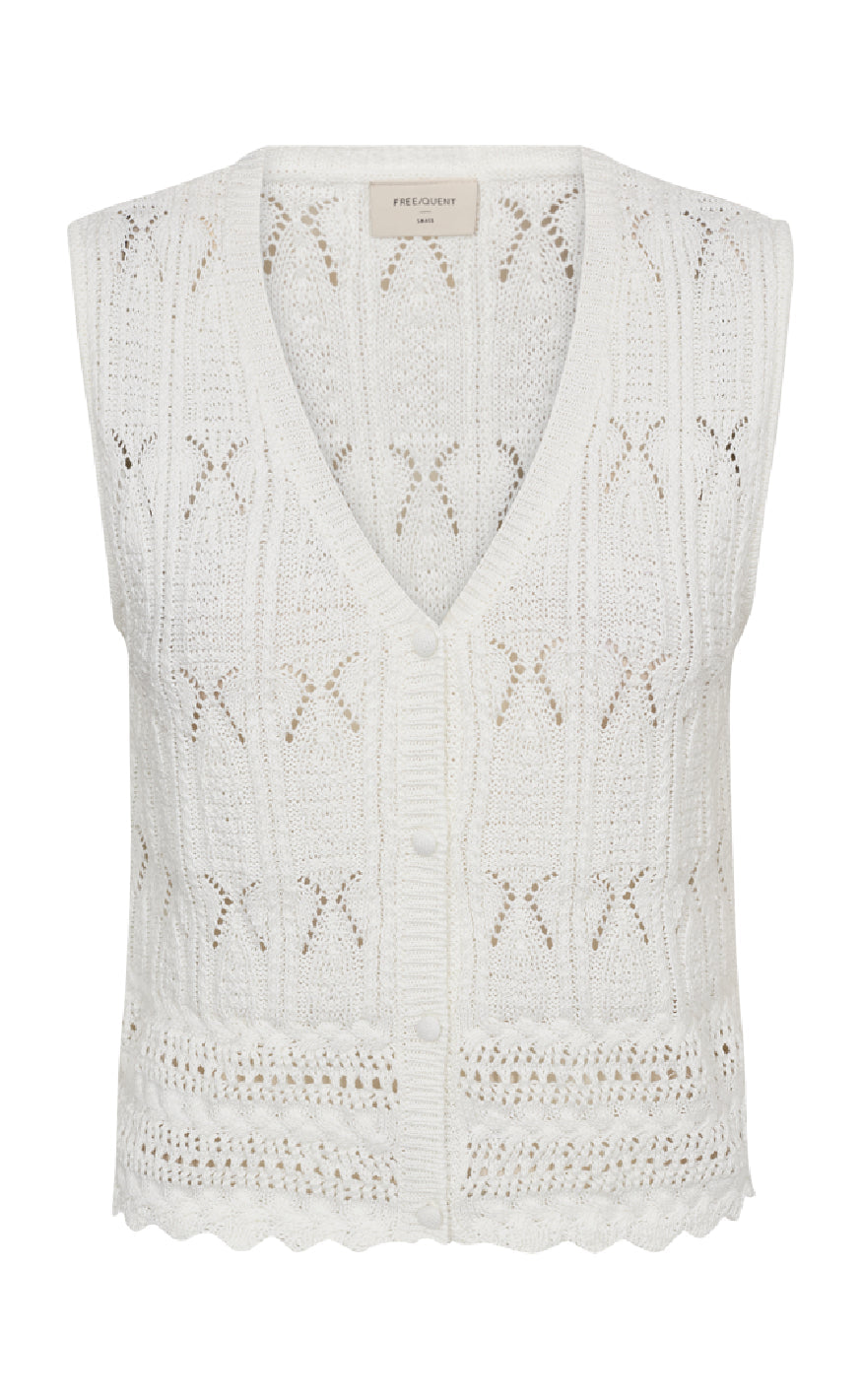 Freequent Vest - Fraya - Brilliant White
