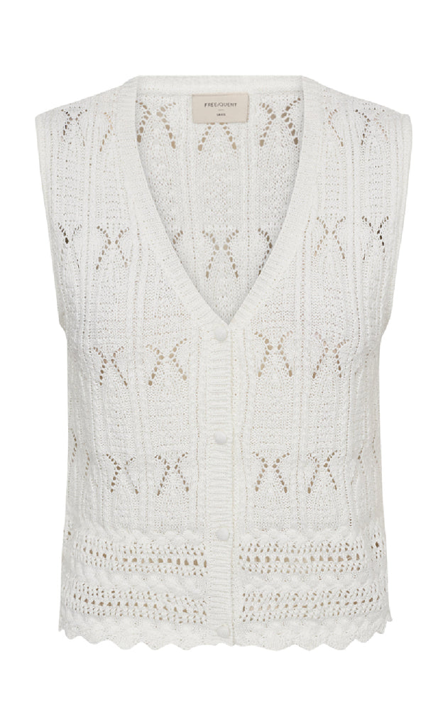 Freequent Vest - Fraya - Brilliant White