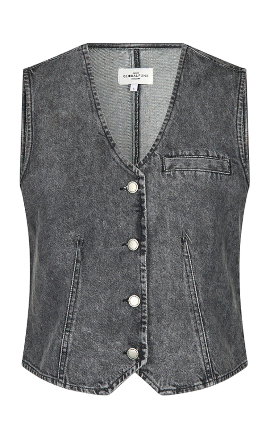 Global Funk Vest - Flanina-G - Demon Grey