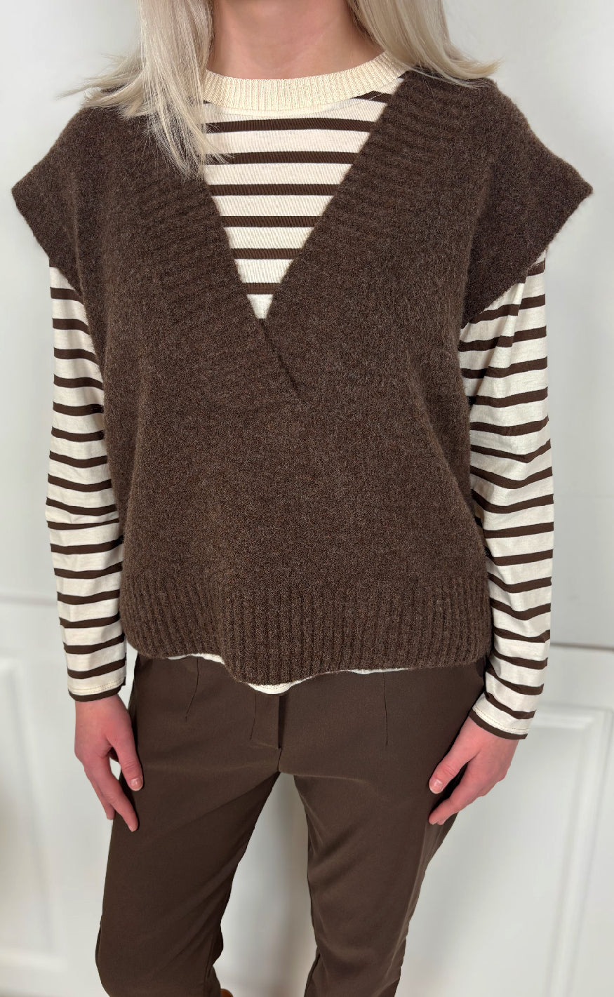 Marta Du Chateau Vest - Lila - Moro