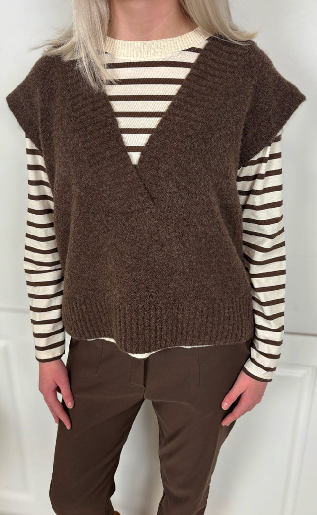 Marta Du Chateau Vest - Lila - Moro