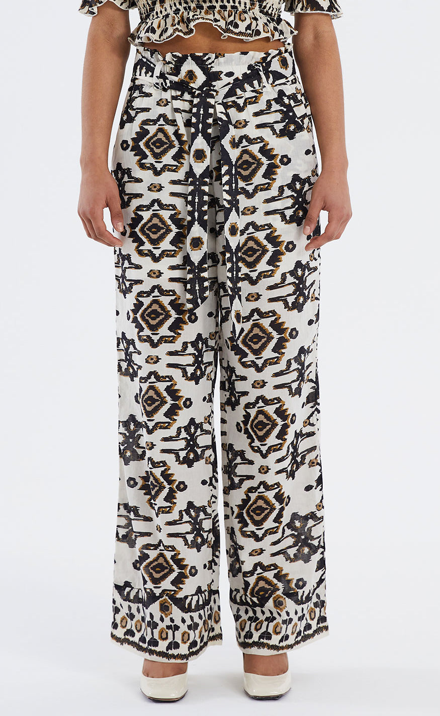Lollys Laundry Bukser - Vicky - Aztec Print