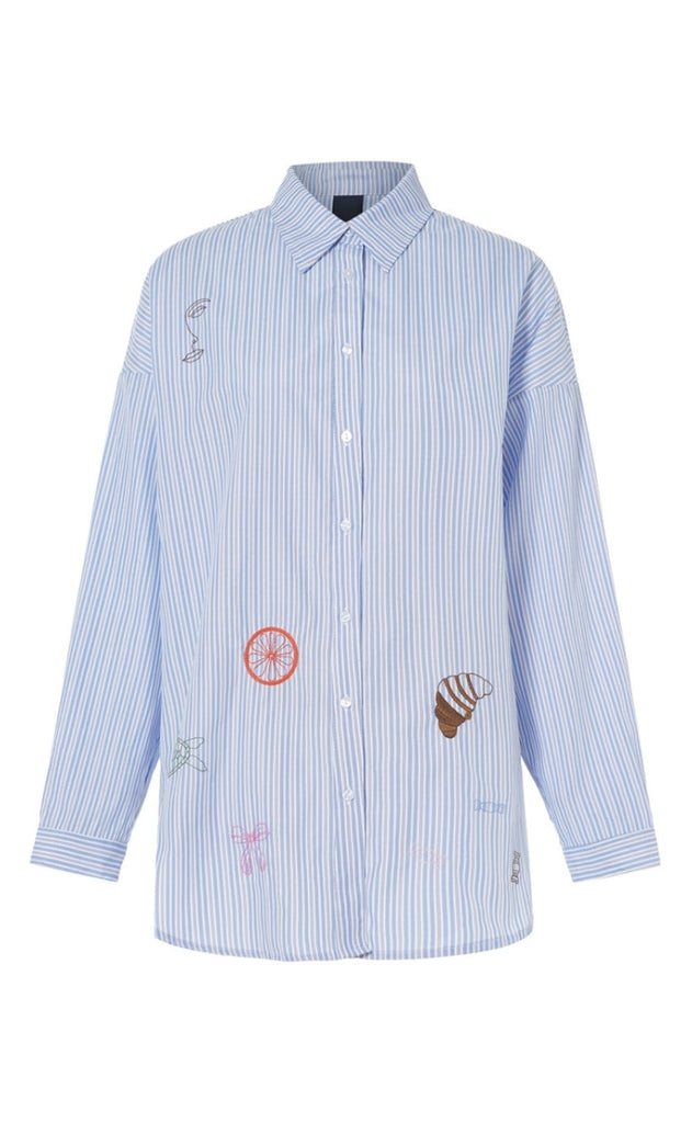 Luxzuz Skjorte - Gertao - Vista Blue