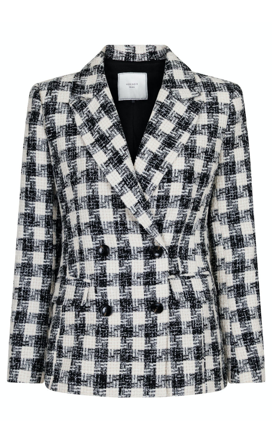 Neo Noir Blazer - Vivi - Black/White