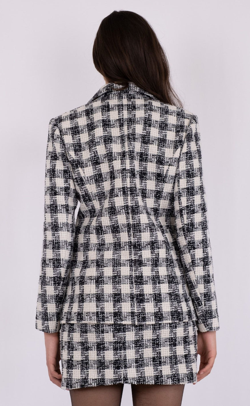 Neo Noir Blazer - Vivi - Black/White
