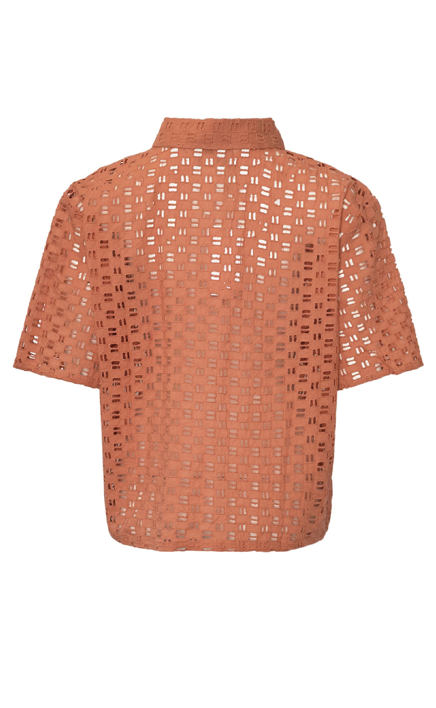 Noella Skjorte - Kealy - Terracotta