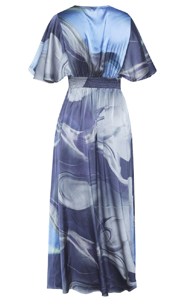 Sisters Point Kjole - Gisela-DR17 - Grey/Blue Wave