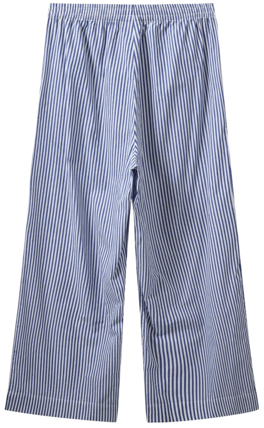 H2O Bukser - Rønne Essential Pajamas - Blue/White Stripe