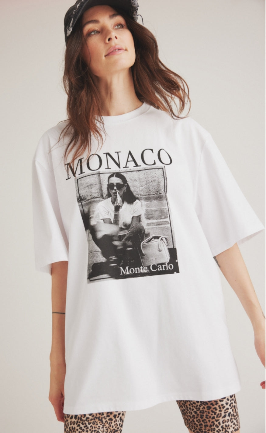 One Two Luxzuz T-Shirt - Mona - White