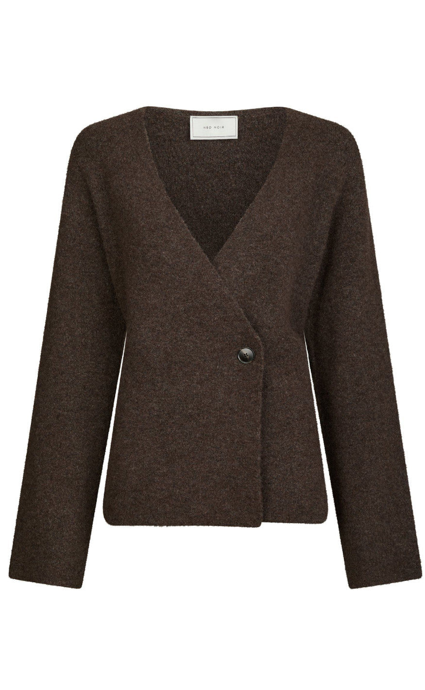 Neo Noir Cardigan - Marie Louise - Dark Brown