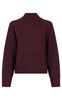Neo Noir Bluse - Paulina - Wine