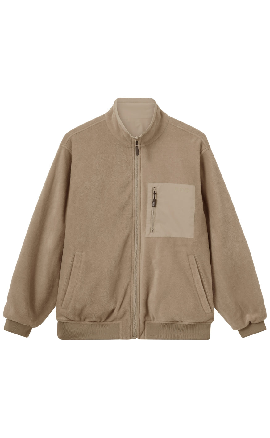 H2O Jakke - Mandø Reversible - Warm Grey