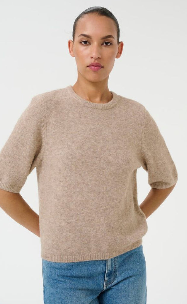 Gestuz Genser - Alpha - Warm Sand Melange