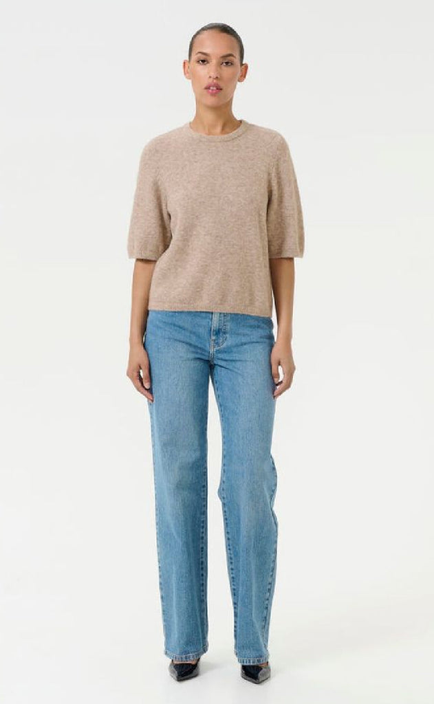 Gestuz Genser - Alpha - Warm Sand Melange