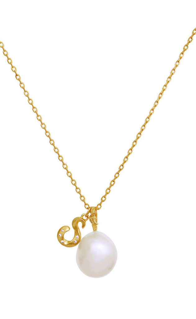 Maanesten Vedhæng - Water - Freshwater Pearl