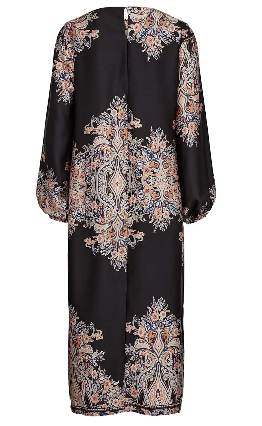 Liberte Kjole - Wenneise - Black Paisley