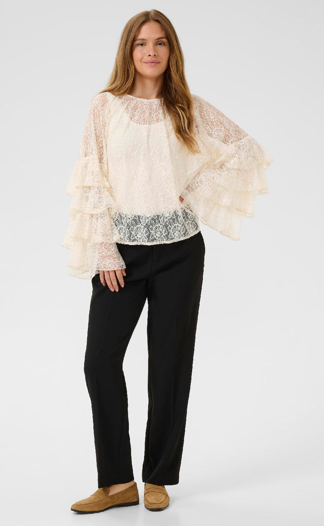 Culture Bluse - Clemency - Whitecap