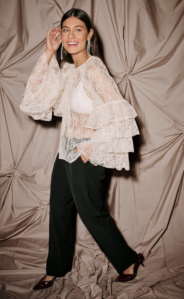 Culture Bluse - Clemency - Whitecap