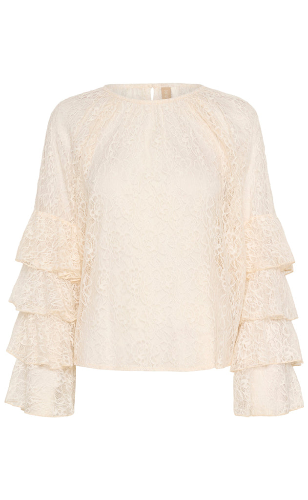 Culture Bluse - Clemency - Whitecap