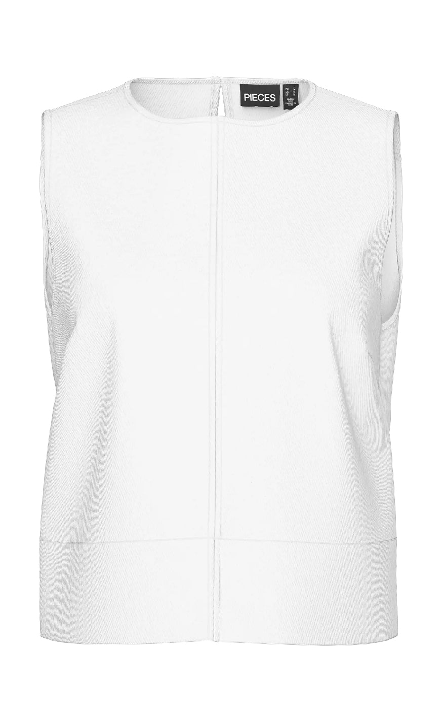 Pieces Topp - Salume - Bright White