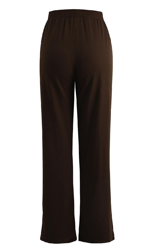 Liberte Bukser - Alma Wide - Mocca