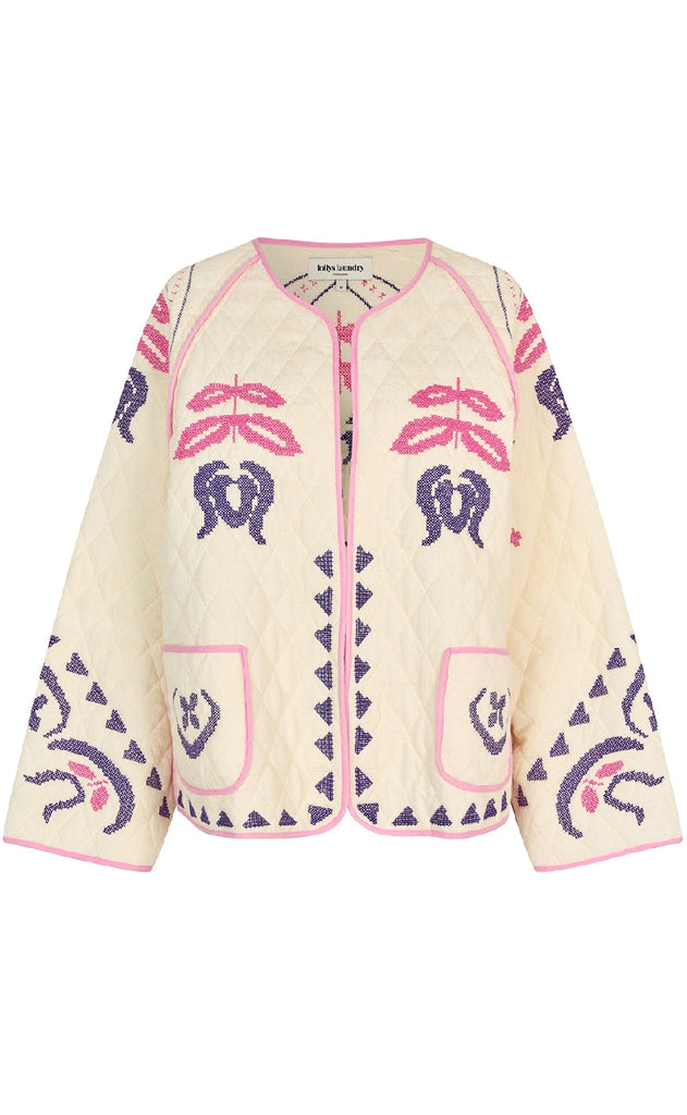 Lollys Laundry Jakke - Wilma - Creme