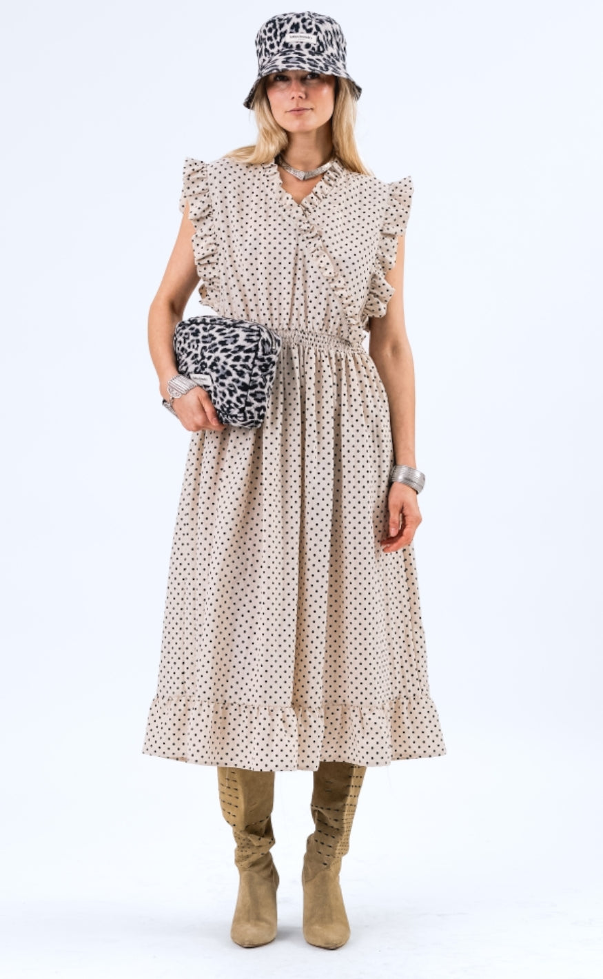 Lollys Laundry Hatt - Willow - Leopard Print