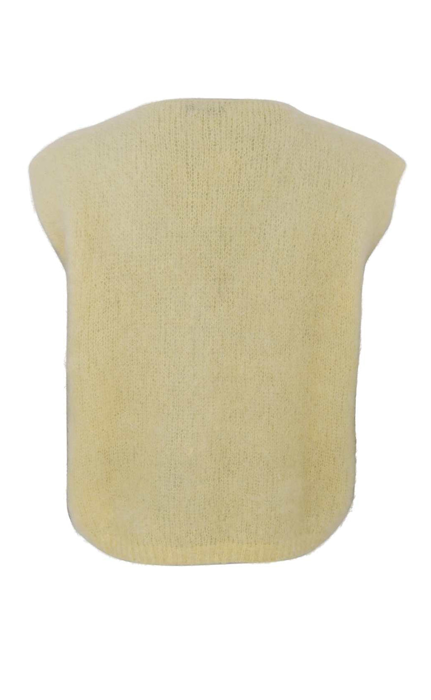 Black Colour Vest - Joerk - Lt. Yellow