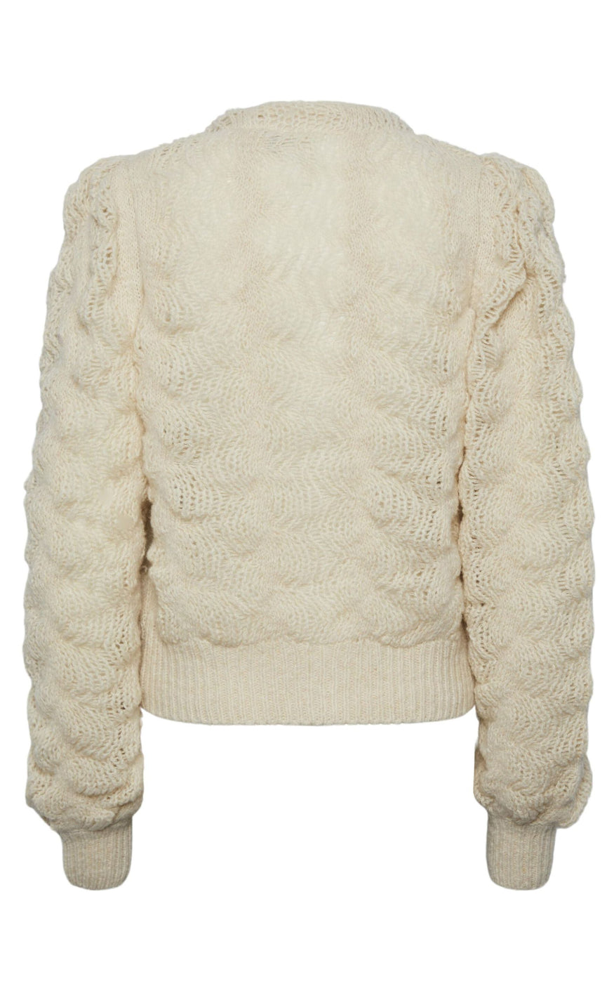 YAS Cardigan - Bubble - Birch/Melange