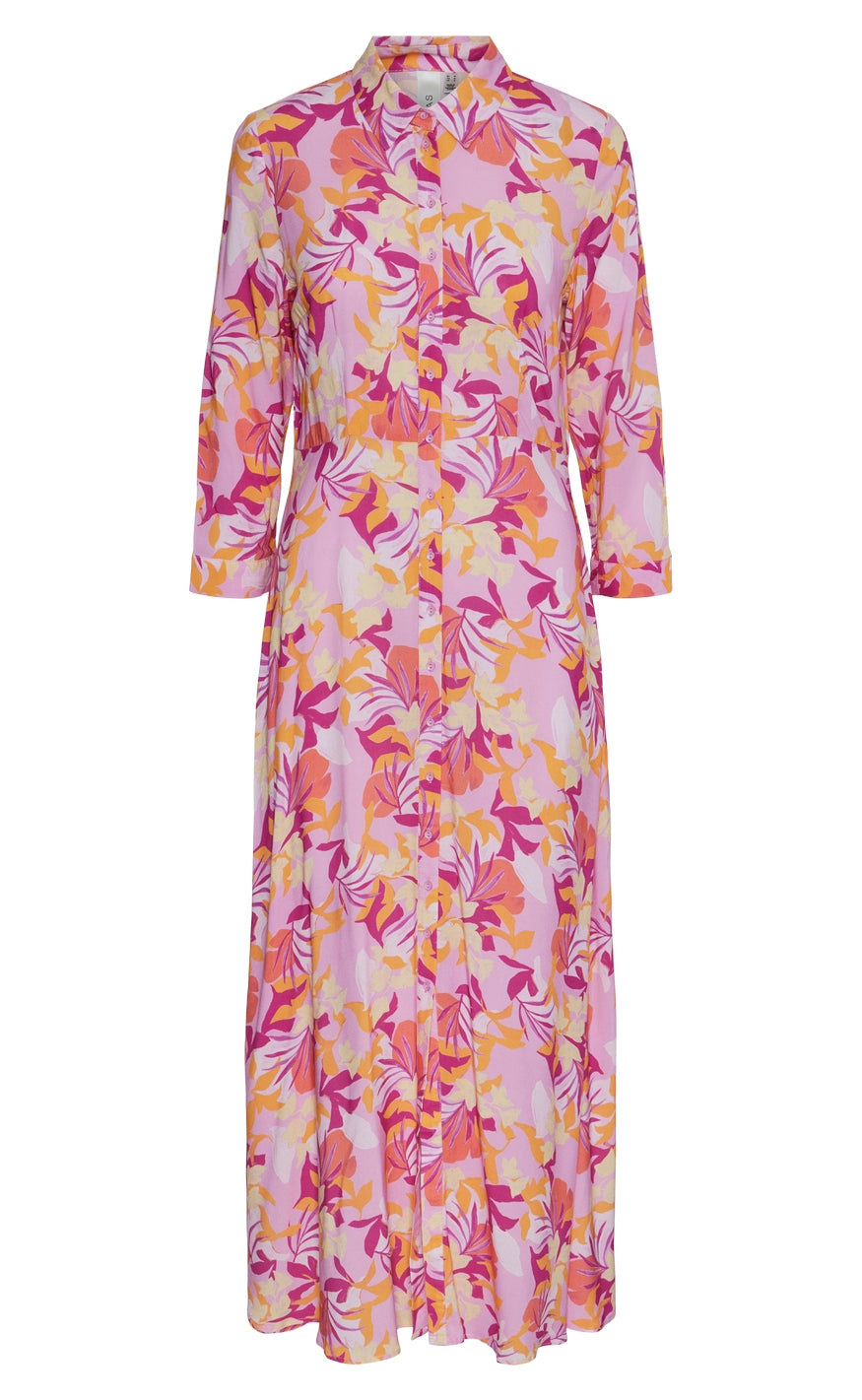 YAS Kjole - Savanna Long - Pastel Lavender