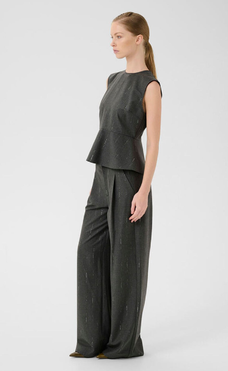Gestuz Vest - Adira - Dark Grey Melange