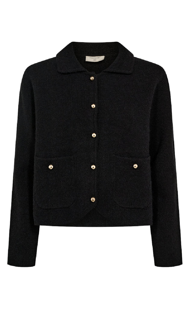 Freequent Cardigan - Zana - Black