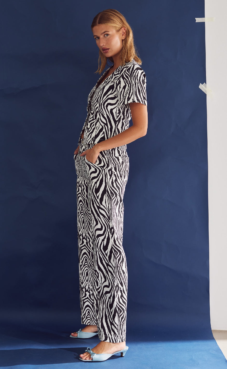 Noella Bukser - Stormy - Taleah Zebra Print