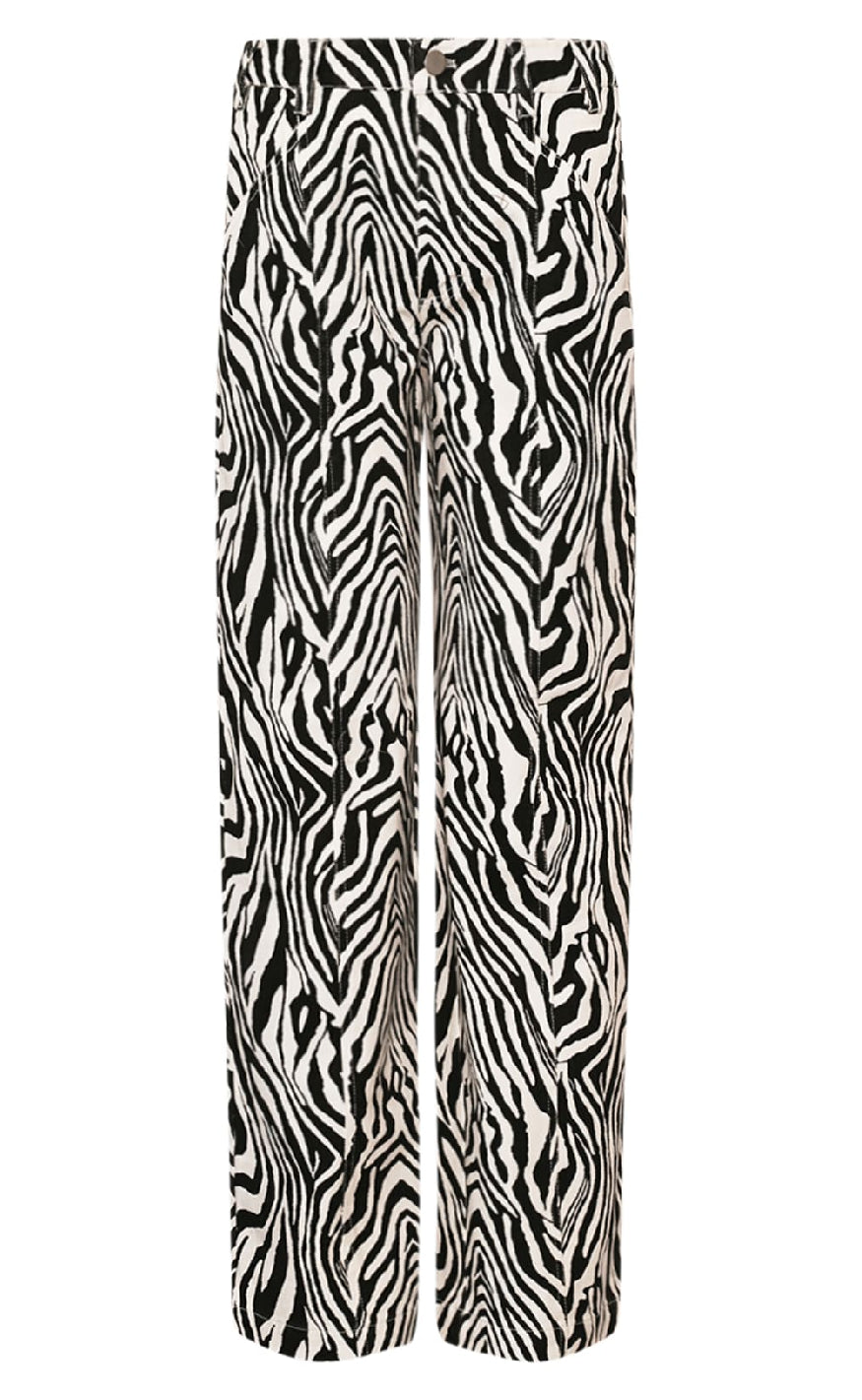 Noella Bukser - Stormy - Taleah Zebra Print