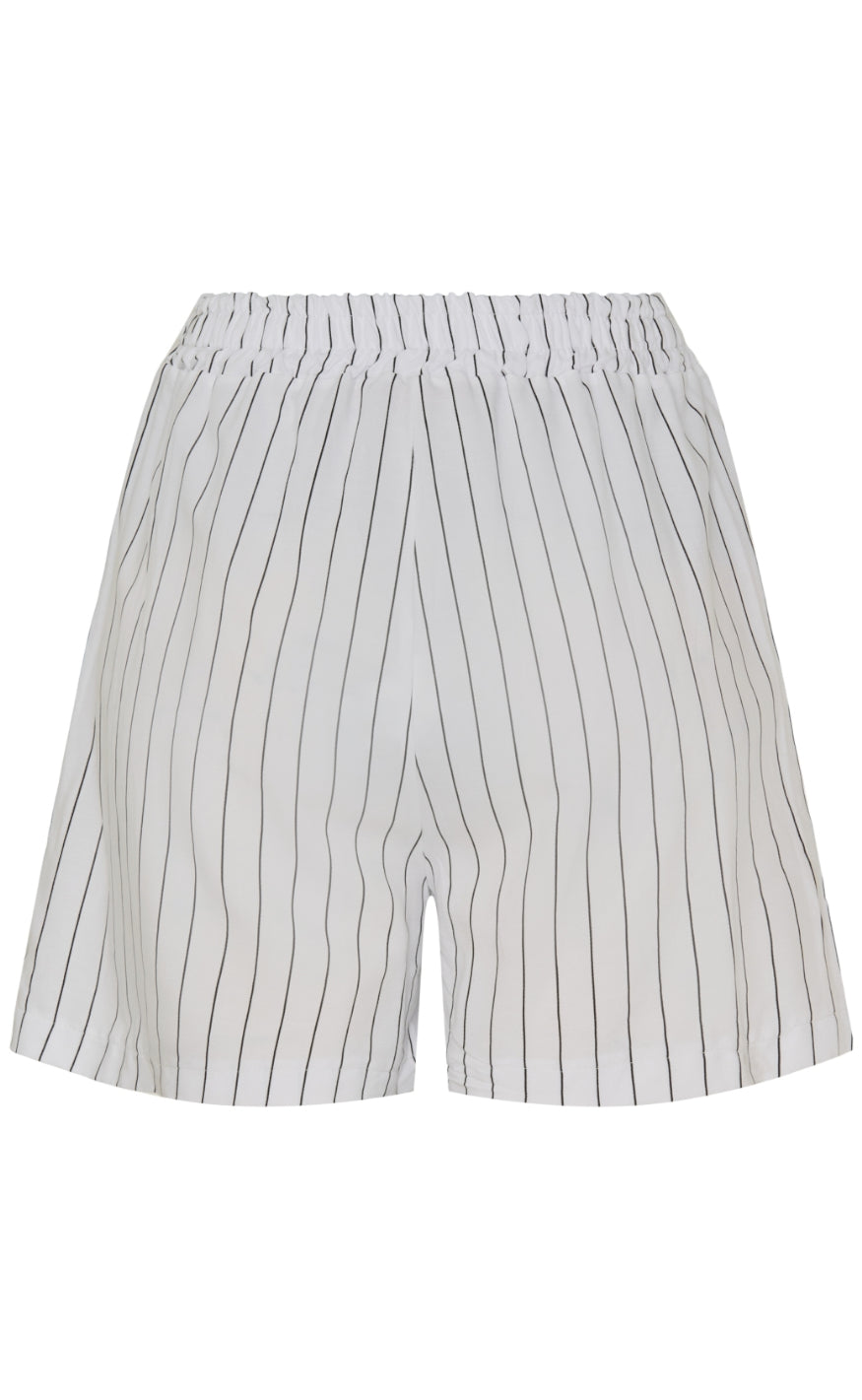 Marta Du Chateau Shorts - 36058 Zita - White/Black Stripes