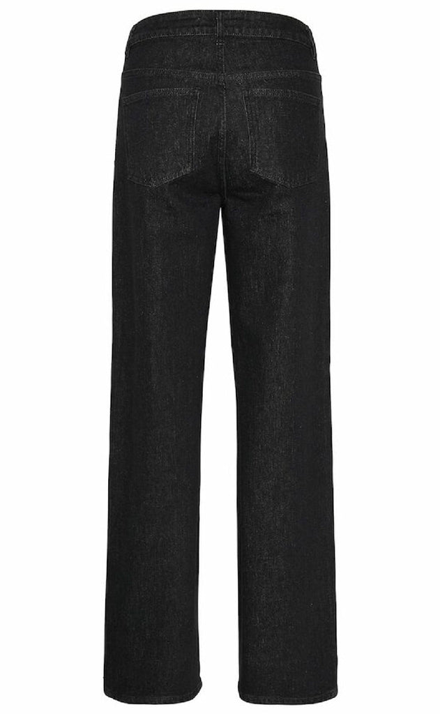 Gestuz Bukser - Zora - Dark black wash