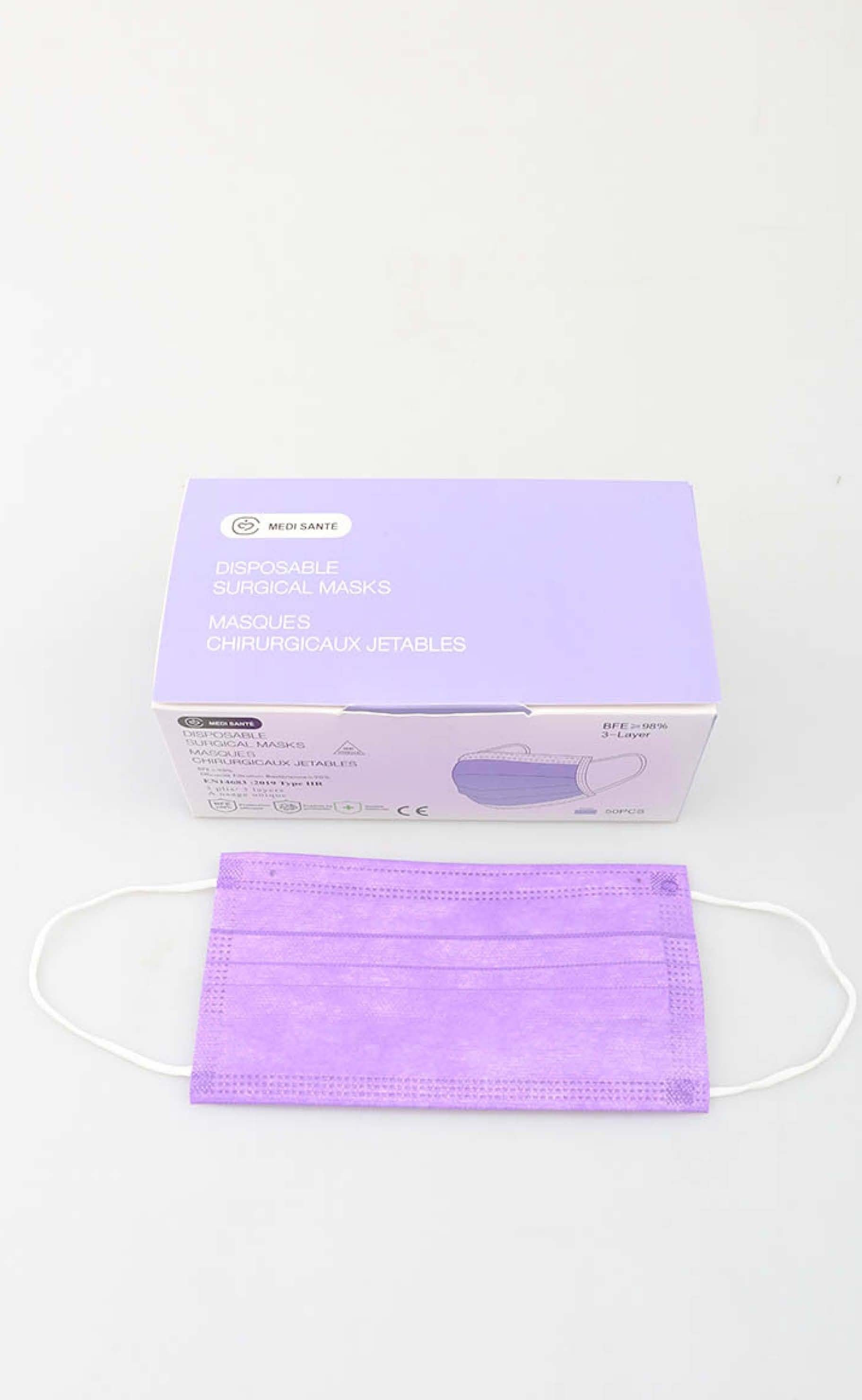 50 stk. Mundbind - Purple