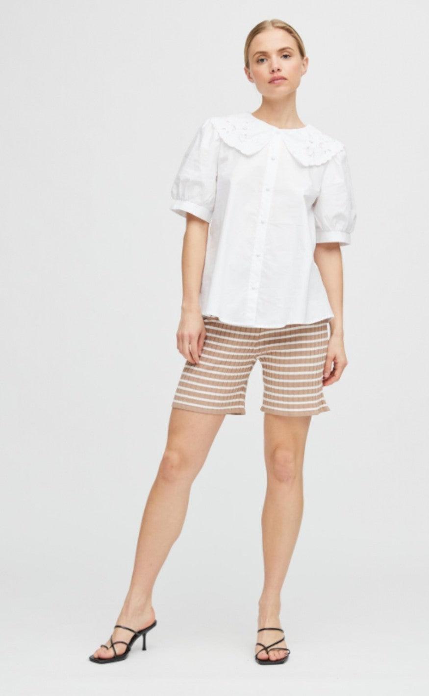 A-Veiw Bluse - Simona - White