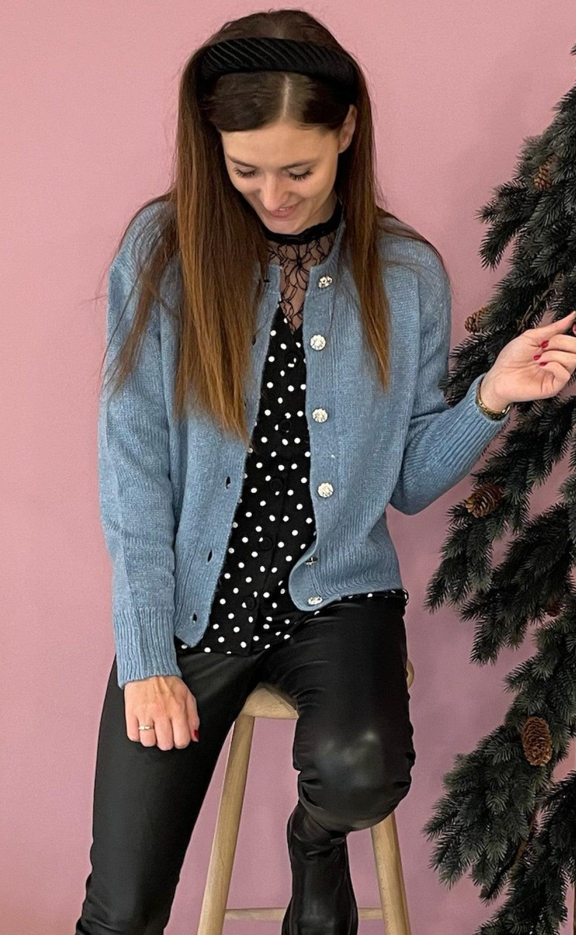 A-View Bluse - Anja - Black