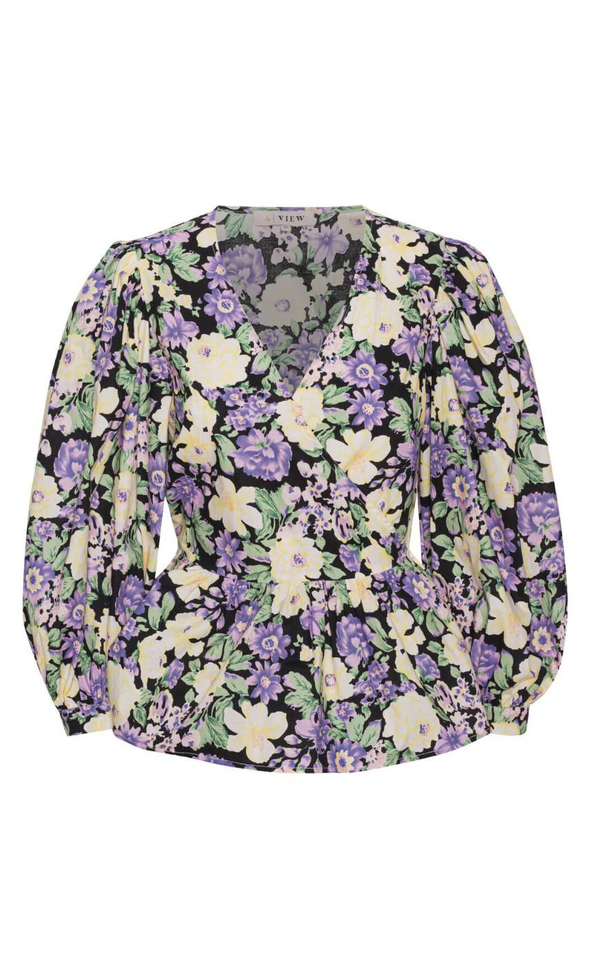 A-View Bluse - Filicity - Flower