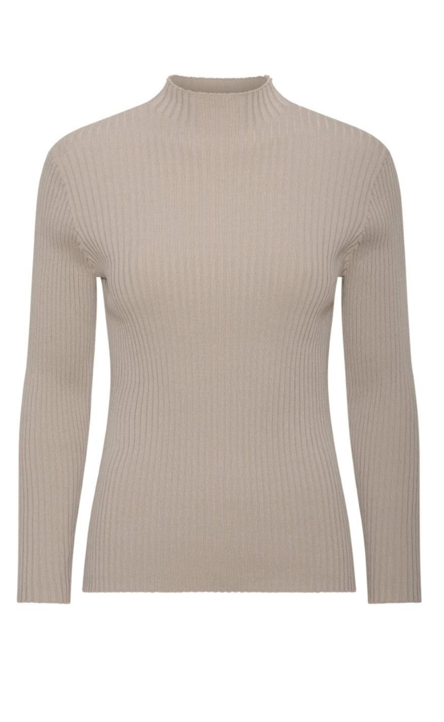 A-View Bluse - Jeanne - Camel