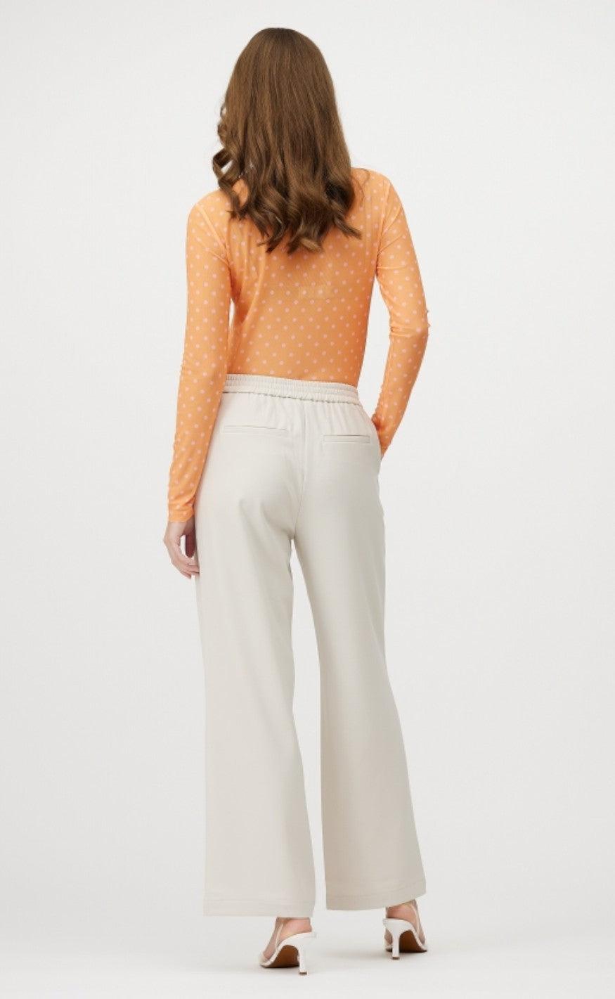 A-View Bluse - Silke Mesh - Orange