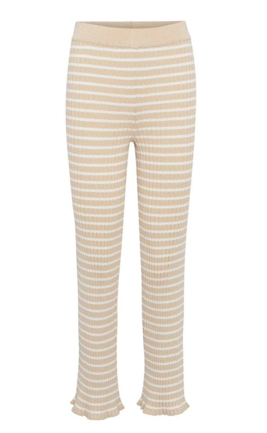 A-View Bukser - Kira - Beige/Off white