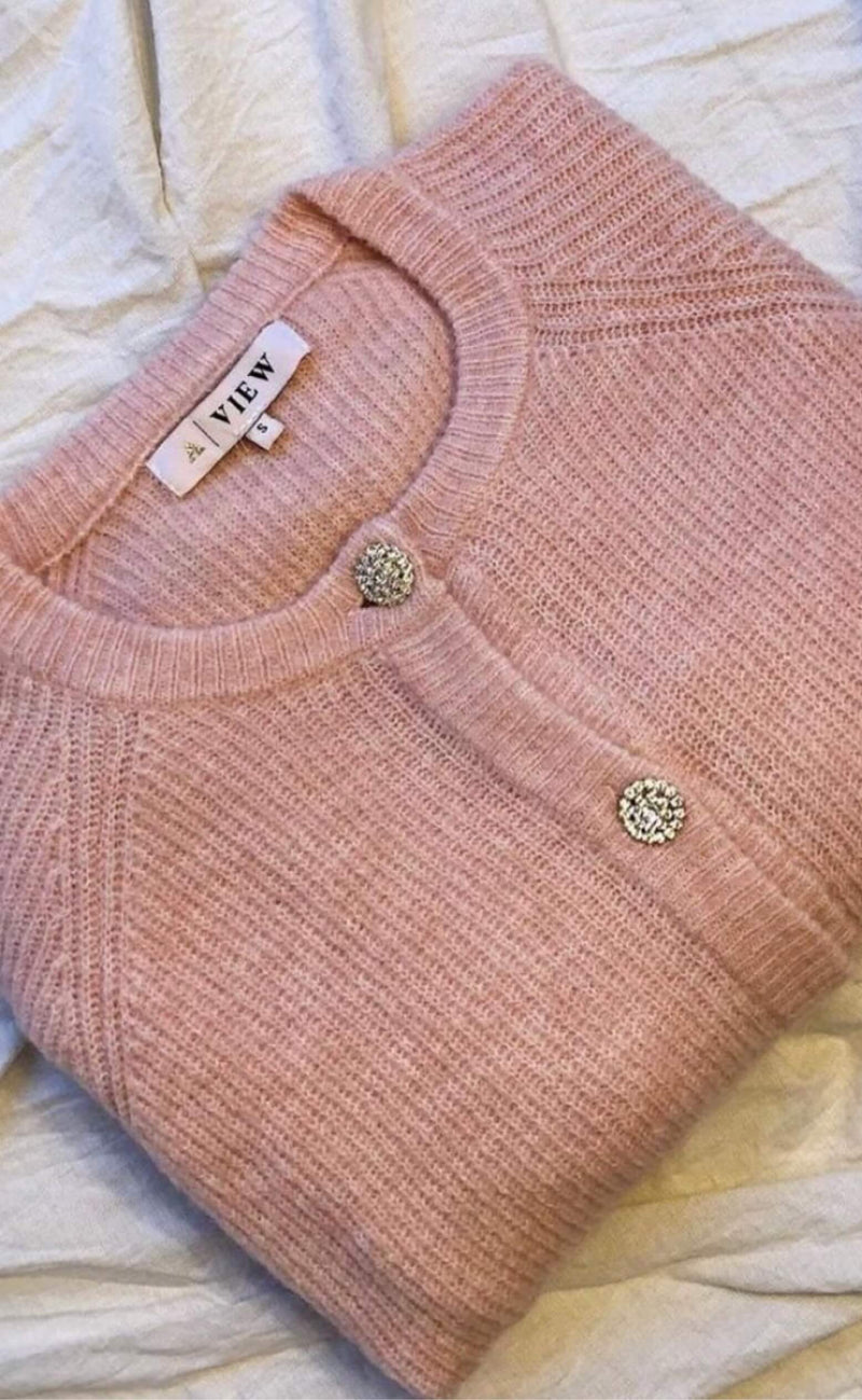 A-View Cardigan - Menorca - Pale Pink