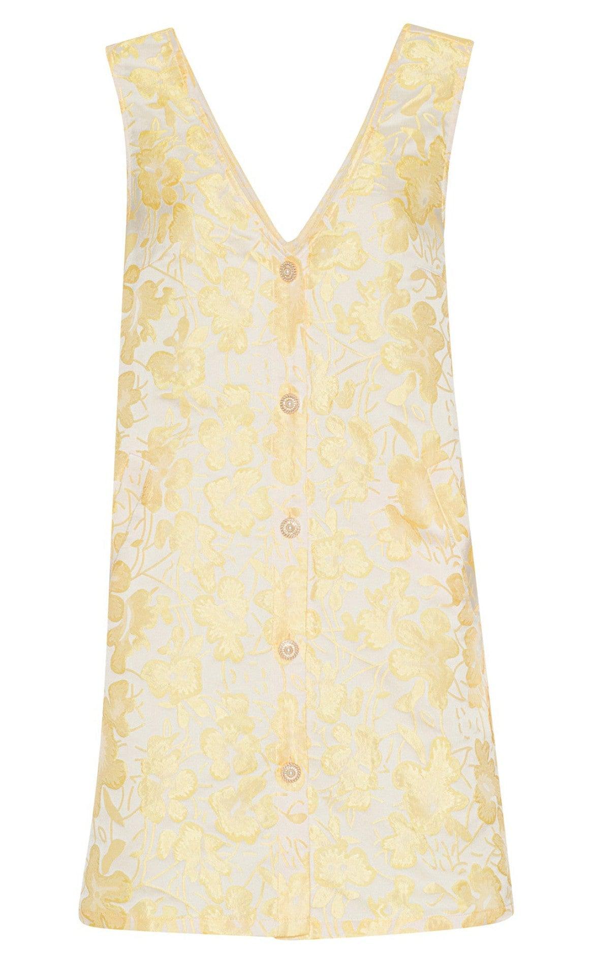 A-View Celebration Kjole - Cille - Yellow
