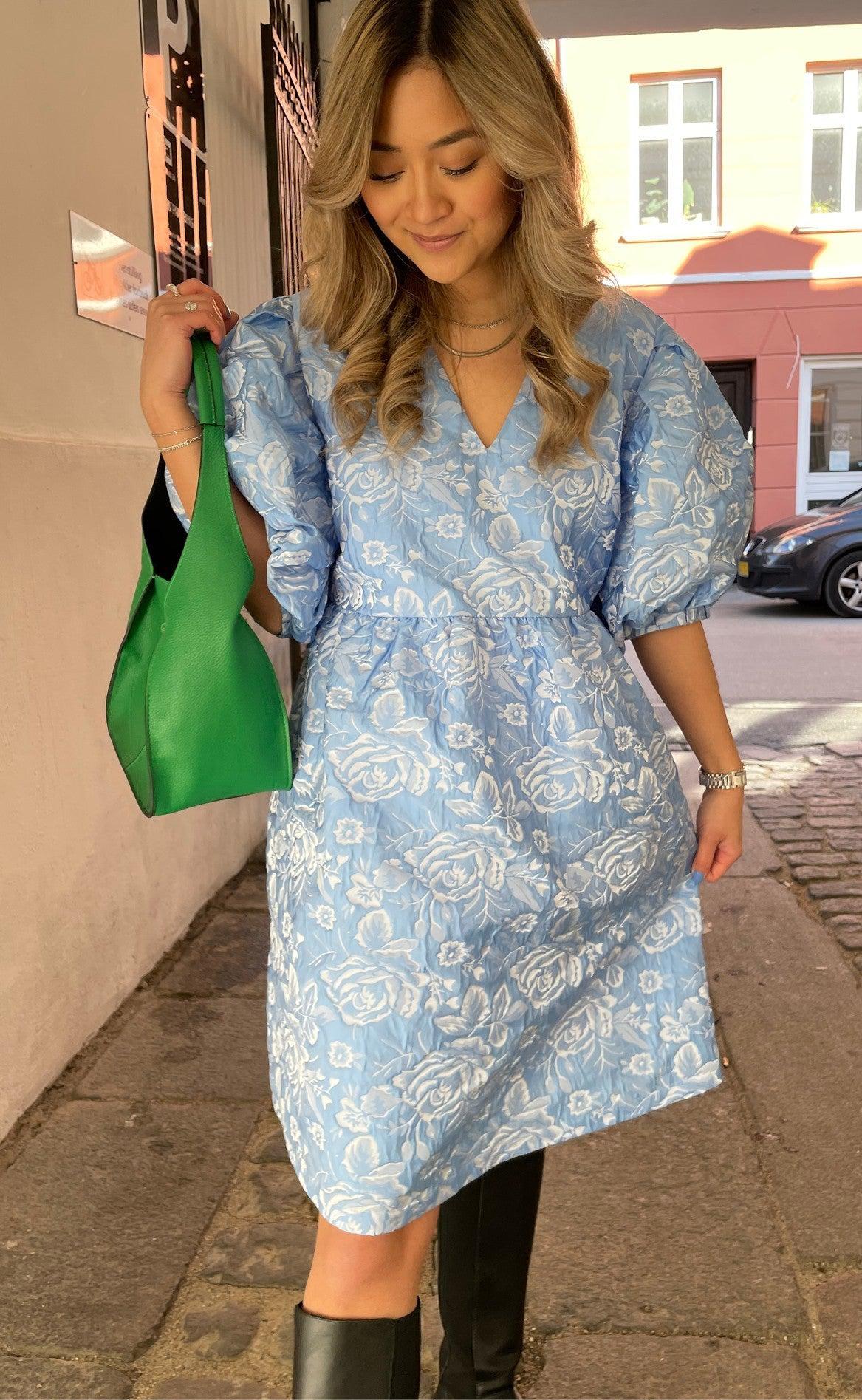 A-View Celebration Kjole - Lotusina - Blue
