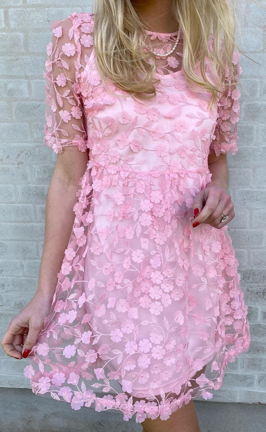 A-View Dress - Sibani - Pink