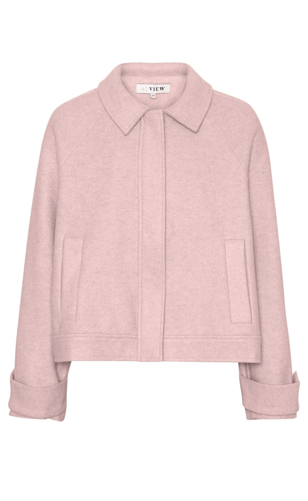 A-View Jakke - Vimma Trucker - Pink Powder